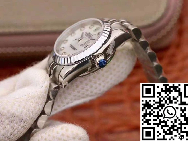 Lady White Datejust Dial 28MM Rolex 1023